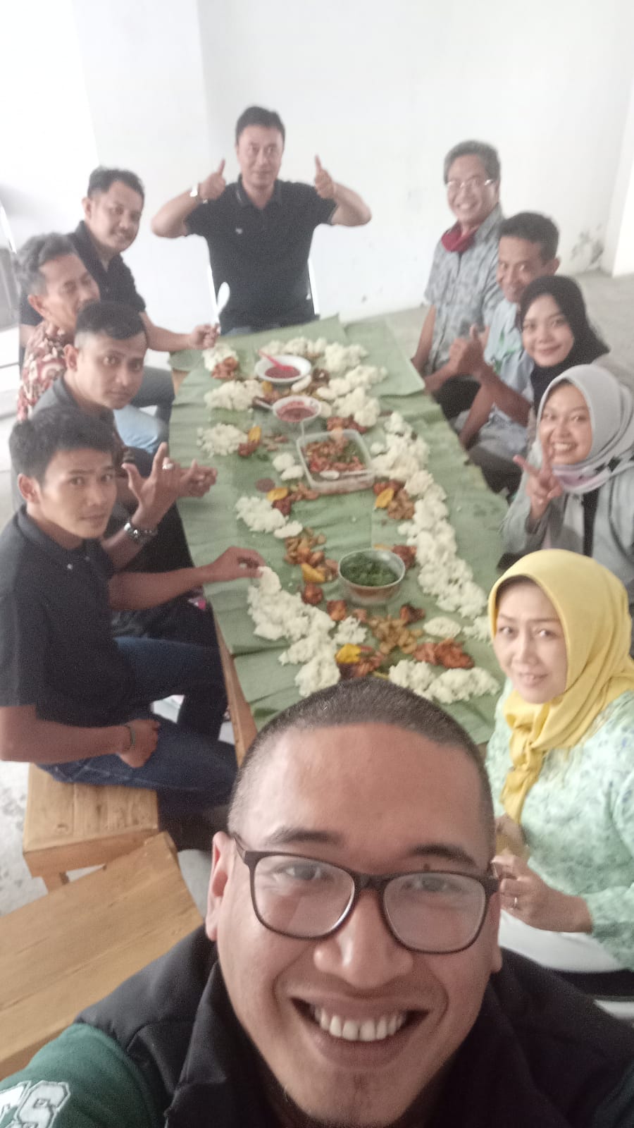 Acara Liwetan bersama staff BPRTAS